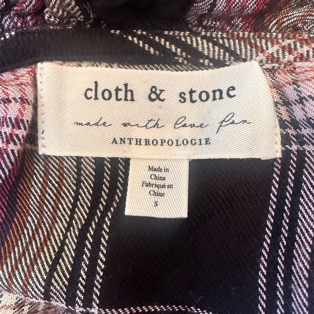 Cloth & Stone for Anthropologie Rayon Top EUC Size S 💖 - Picture 3 of 5